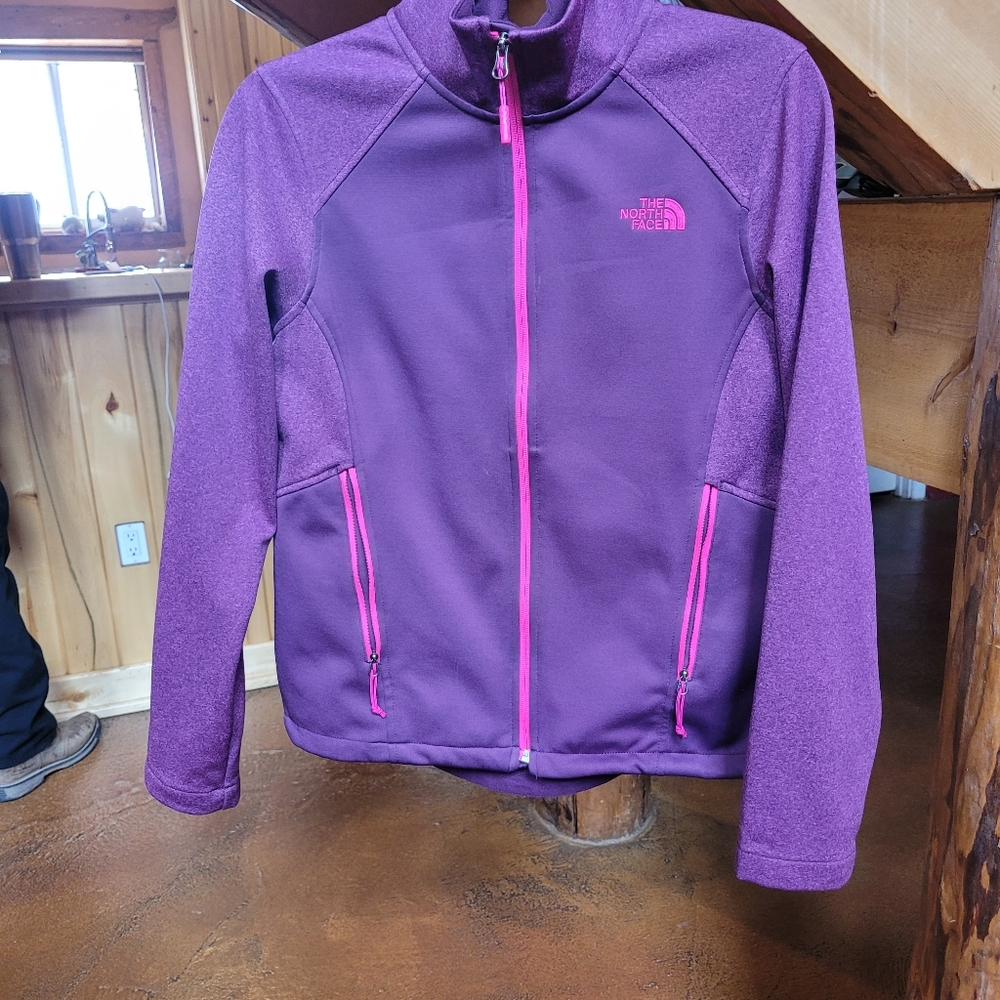 North Face Jacket Grape/Fuschia Medium